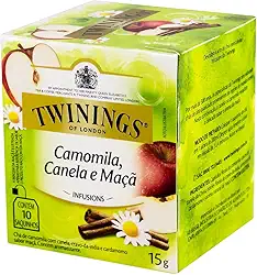 Chá Misto Camomila, Canela e Maçã 15G - Caixa com 10 Unid