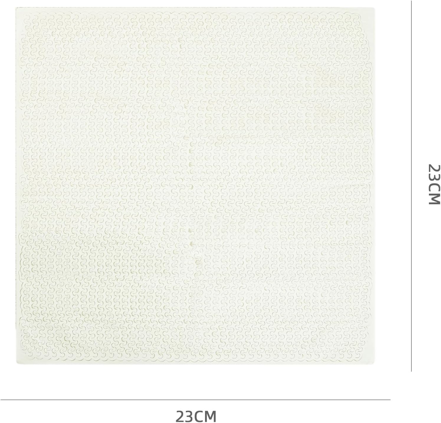 3pcs Camouflage Net Dense for Tank AFV Military Model Kit 0.1 x 230 x 230 mm Type A, RC Tank Upgrade Parts Accessories Model Camouflage Netting 9"x9" (Snow White, 1/16 Scale) image 3