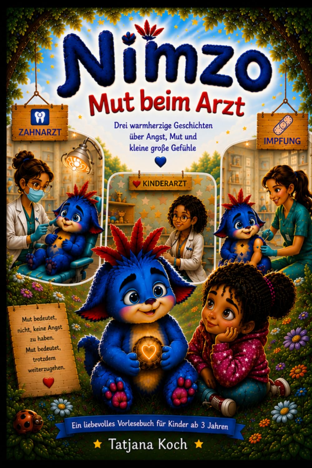 Nimzo – Mut beim Arzt: Drei warmherzige Geschichten über Angst, Mut und kleine große Gefühle