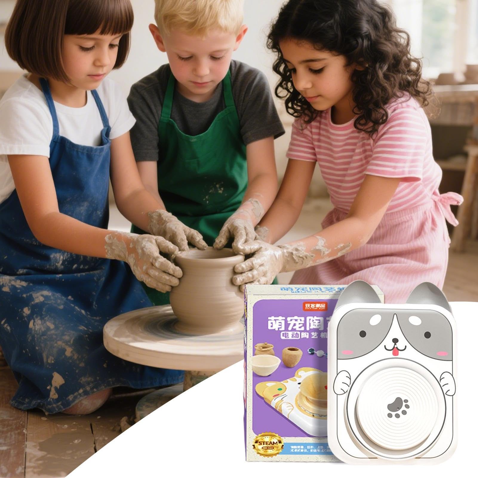 Torno De Cerámica Para Principiantes 5V Corriente Continua Torno de