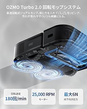 ECOVACS DEEBOT X2 COMBO ロボット掃除機 楽天市場】1台2役 ロボット掃除機 高性能 DEEBOT X2 COMBO エコ