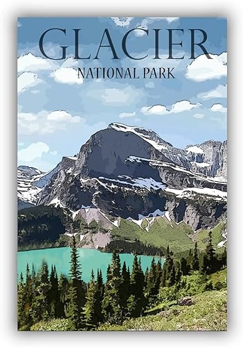 Miniatura 45 de Parques nacionales de las dunas de Indiana, impresión de póster de viaje, póster de viaje retro, parque nacional en Indiana, arte de pared de Dunas