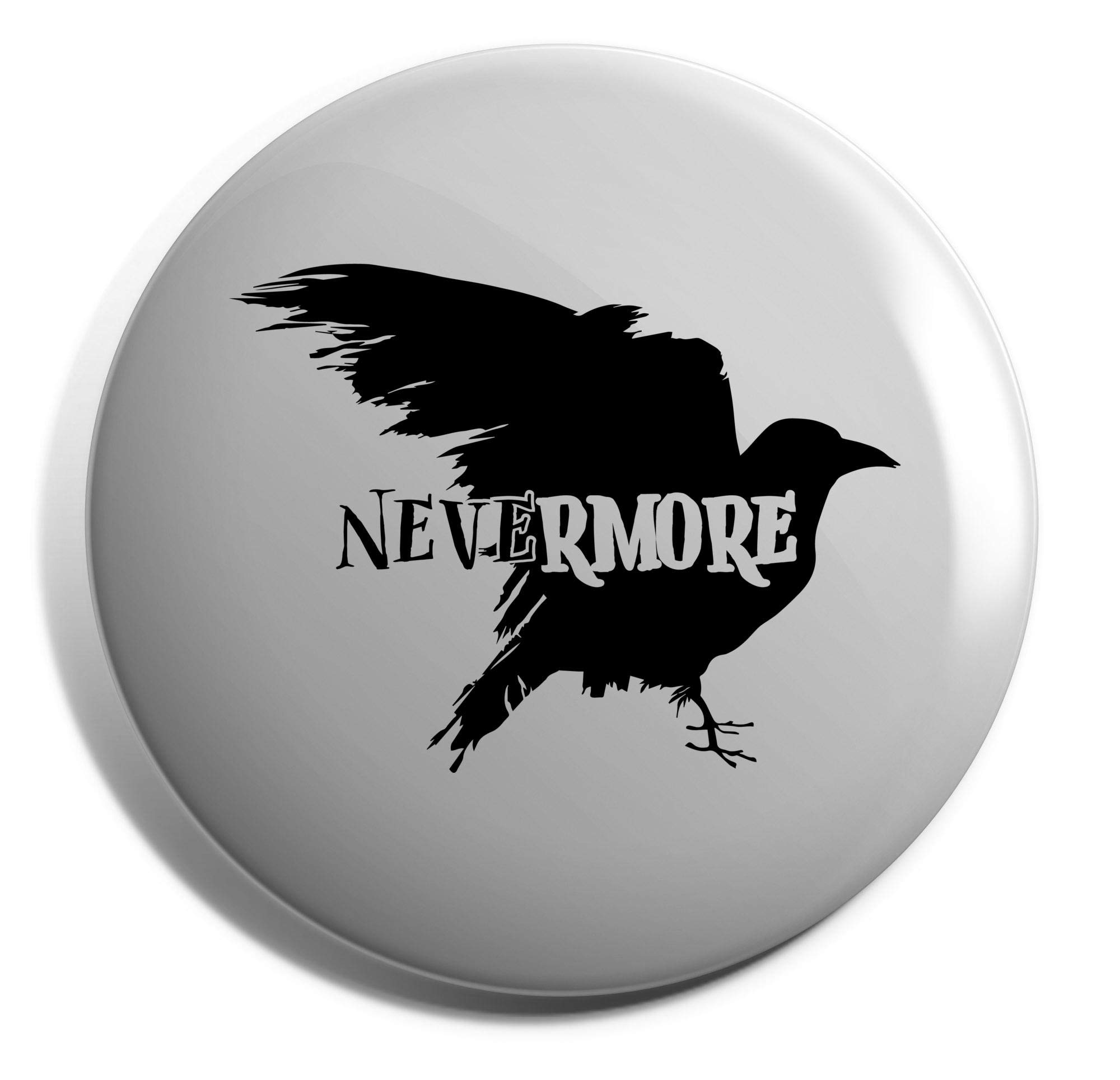 Hippowarehouse Nevermore Raven Badge