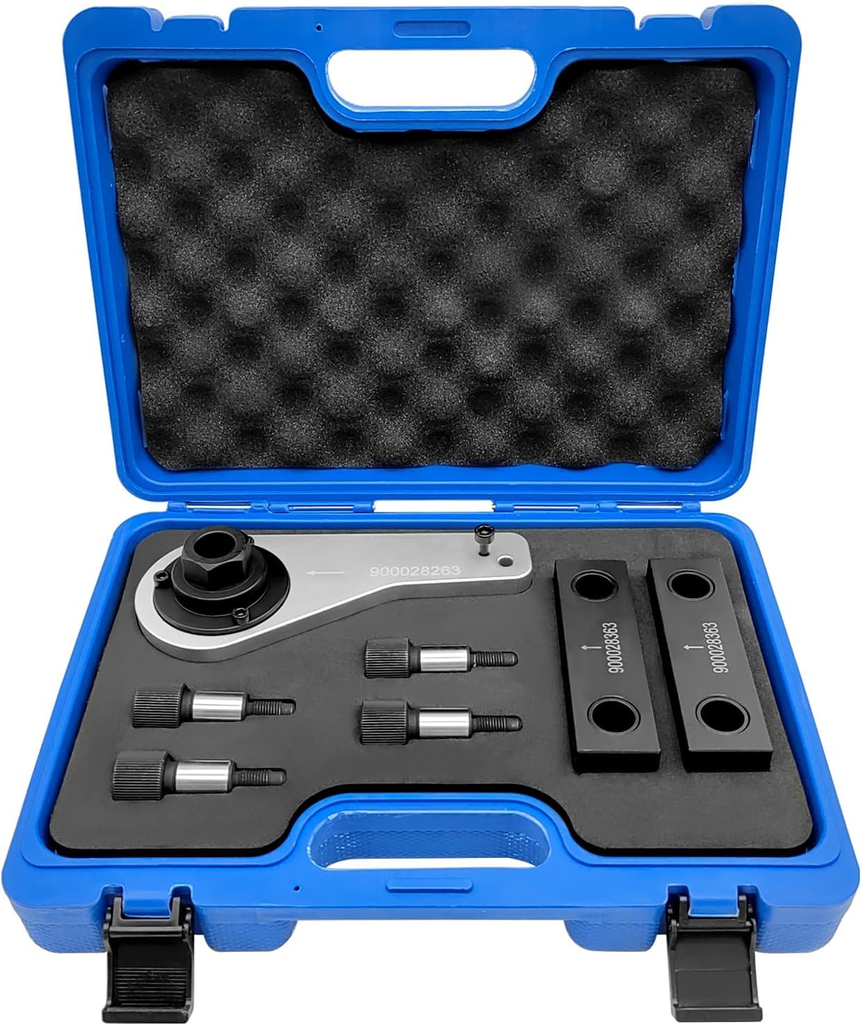 ZKTOOL Kit di Attrezzi per Sincronizzazione Motore, Compatibile con Motori Maserati Geberit President Levante 3.0T M156B M156C M156D, Numero di Ricambio 900028263 900028363