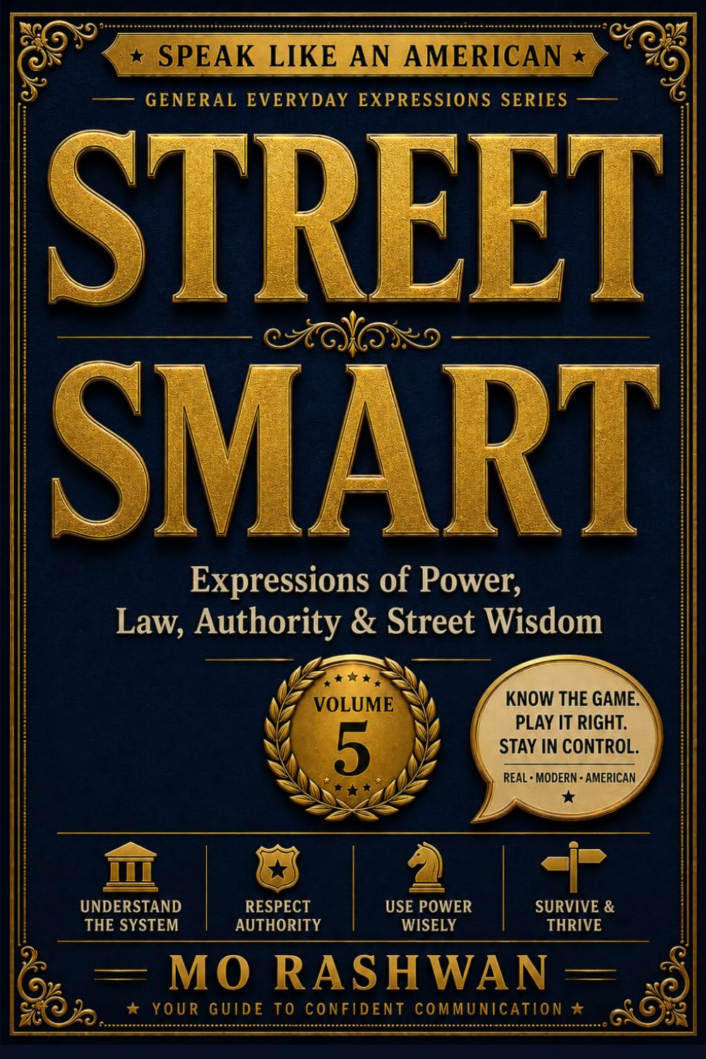 SPEAK LIKE AN AMERICAN: Street Smart: Master Everyday American Expressions for Power, Authority, Law, Leadership, and Street Wisdom: 5 (Speak Like an American: General Everyday Expressions)