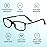 Prospek Blue Light Glasses for Woman and Men - Superior 99% HARMFUL Blue Light Blocking Computer Glasses, DYNAMIC Anti-Glare Bluelight Reading Glasses, Regular, No Magnification