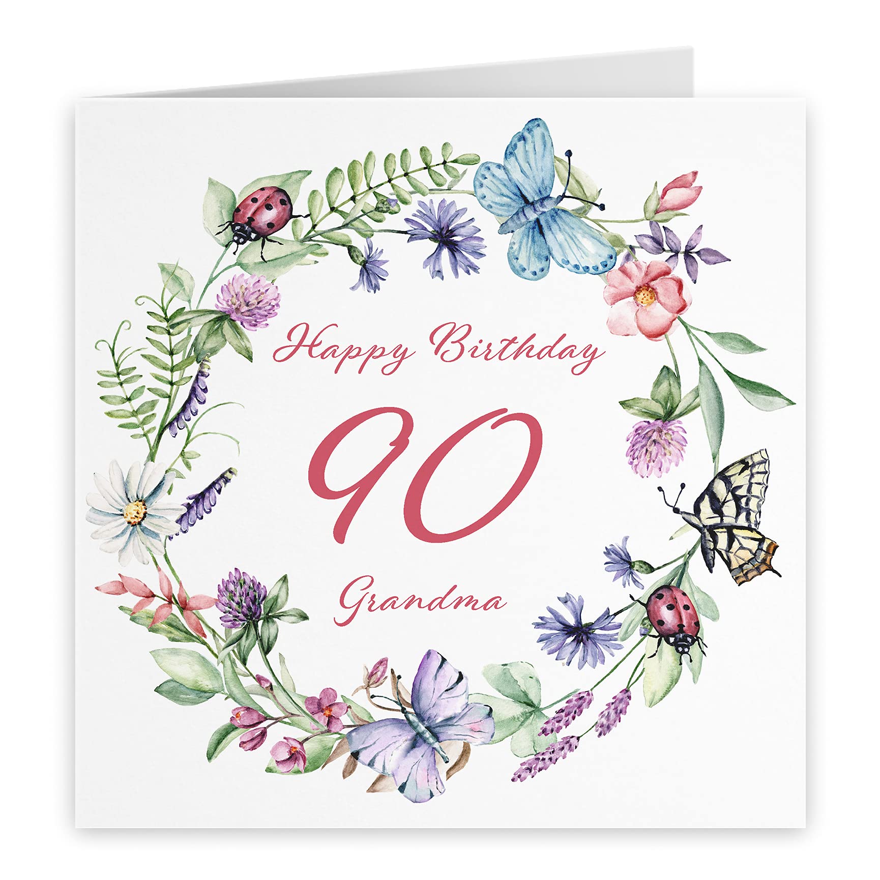 Hunts England - Biglietto Di Auguri Per 90° Compleanno