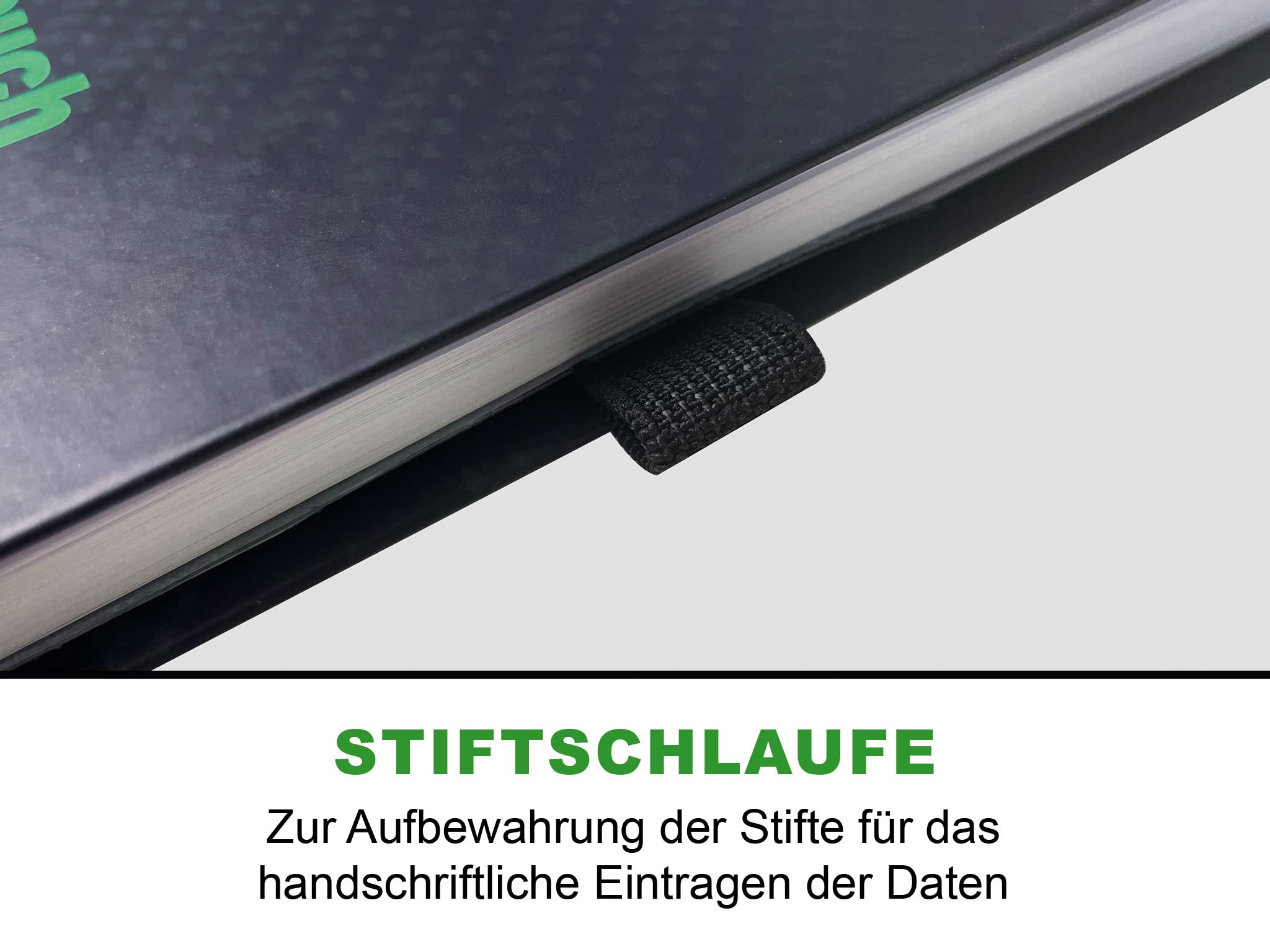 RNKVERLAG 3126 - Premium Fahrtenbuch in DIN A5 mit extra Parkscheibe, auch für Hybrid- und Elektrofahrzeuge geeignet