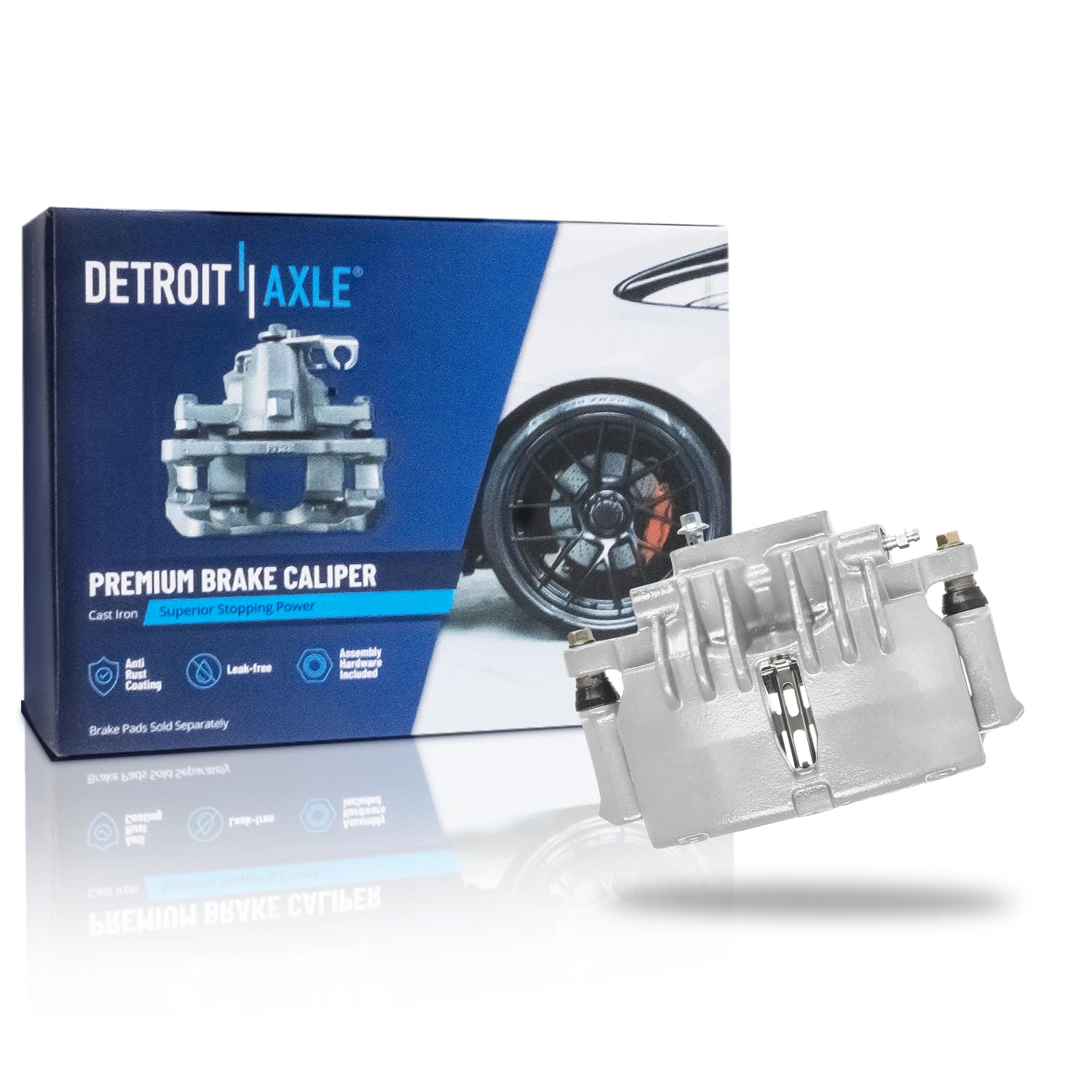 Detroit Axle - Front Right Brake Caliper for 2003-2004 Ford Mustang