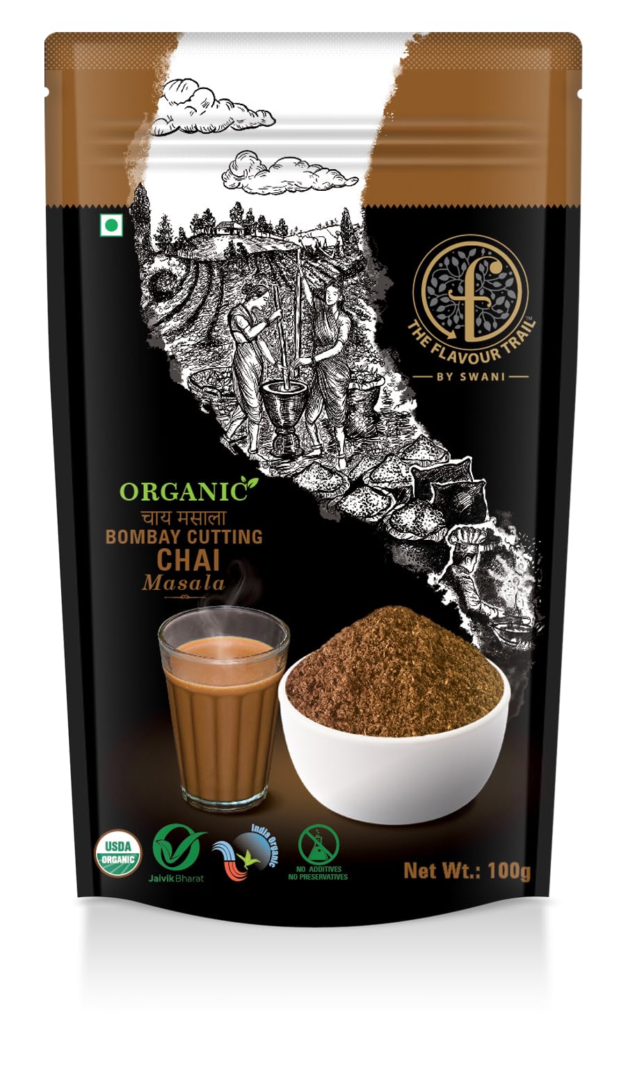 See full amazon price history chart for The Flavour Trail - Organic Bombay Cutting Chai Masala/ Aromatic Tea Masala/ Masala Chai, 100 gm| Organically Farmed | Hygienically Processed | Pesticide-Free The Flavour Trail - Organic Bombay Cutting Chai Masala/ Aromatic Tea Masala/ Masala Chai, 100 gm| Organically Farmed | Hygienically Processed | Pesticide-Free (B09BNSJ53M) Amazon Price History, Amazon Price Tracker