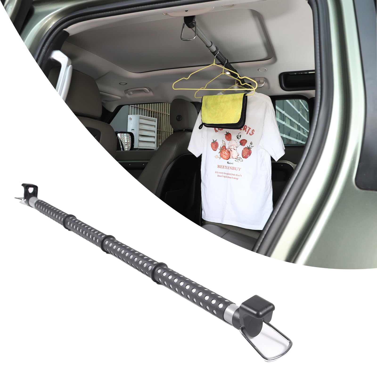 Amazon.co.jp: PIUGILH 車用衣類ハンガーバー ランドローバー
