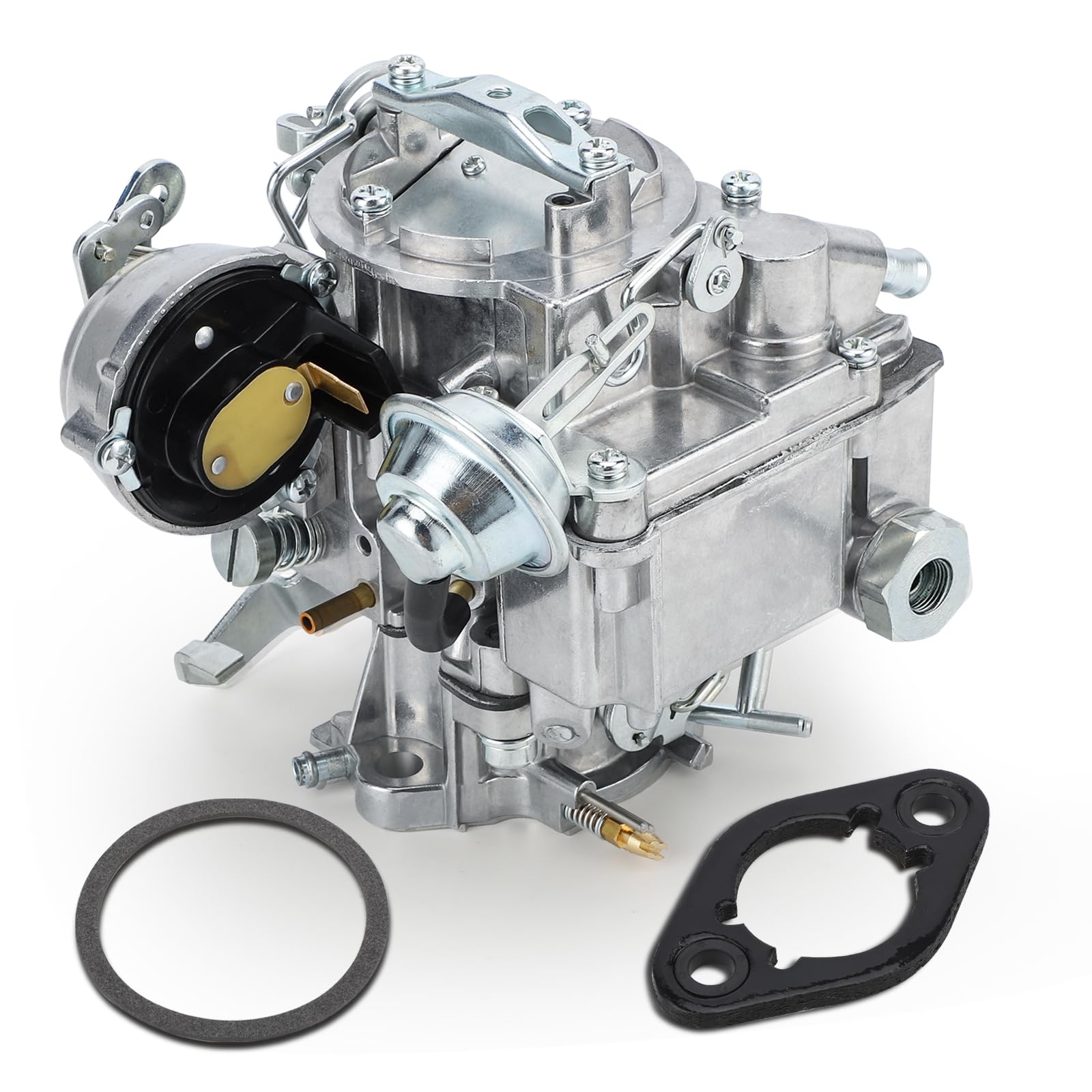 Photo 1 of 7043014 1 Barrel Carburetor for Chevy GMC L6 V6 6CYL 292 Engines 4.1L 250 Cu/4.8L 292 Cu Carb for Chevy C10 C20 C30 Nova P10 (Automatic Choke) Not 2-Barrel (OEM#7043017 7047314)