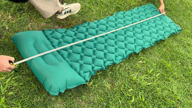 Materassino Gonfiabile Da Campeggio Matrimoniale - 200x135x10cm, Autogonfiante, Ultraleggero