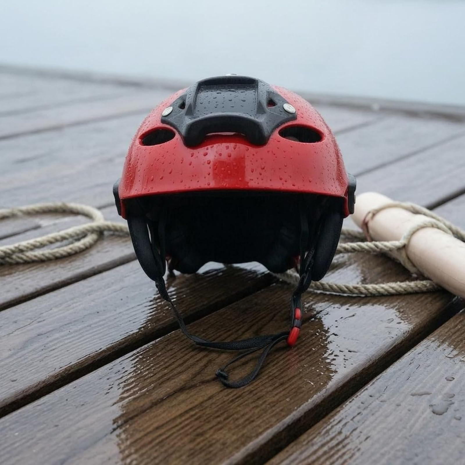 Sharplace Casco de Protector de de Emergencias de Respuesta en Plástico con Refuerzos Laterales de Ventilación y Correa Adecuado para