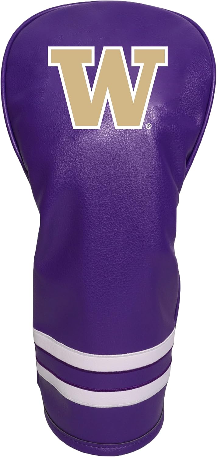 Team Golf NCAA Vintage Fairway Headcover (Printed), Fits All Fairway, Hybrid and Utility Clubs