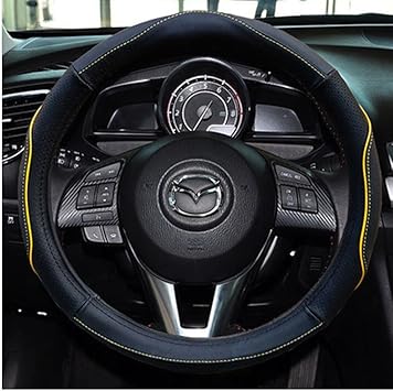 Amazon Co Jp Autoinbox ハンドルカバー 自動車 ステアリングカバー 高品質レザーハンドルカバー 取り付け簡単 汚れ 滑り防止 カーアクセサリー ハンドル直径対応サイズ36 5 37 9cm 普通車 ミニバン用 ワゴンr ムーブ フィット ステップワゴンなど オレンジ 車