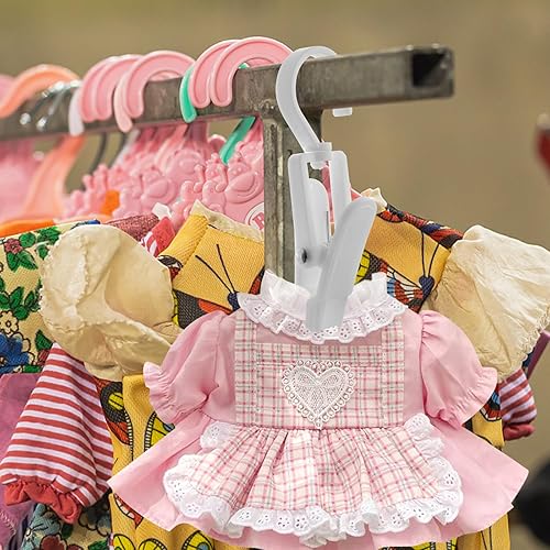 Miniatura 7 de Cabilock Paquete de 3 ganchos de viaje para ropa sucia, clips portátiles para calcetines, ropa interior, pantalones, diseño resistente al viento