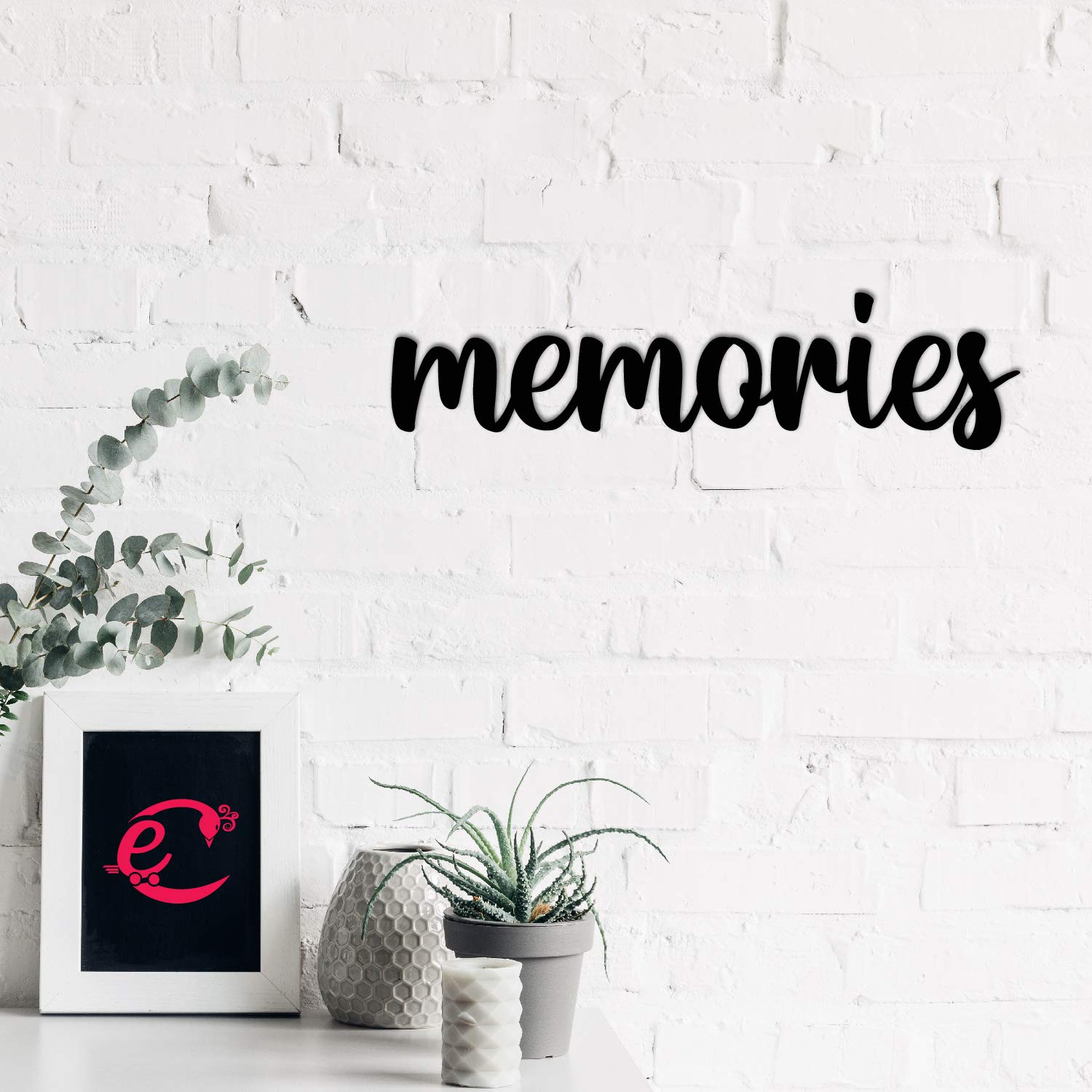 eCraftIndia Memories Nostalgia Vintage Wall Decor Item Showpiece for Home Decor Living Room Bedroom | Gift for Birthday Friendship Day