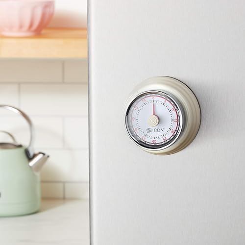 Miniatura 8 de CDN Temporizador mecánico compacto de 60 minutos, negro, negro