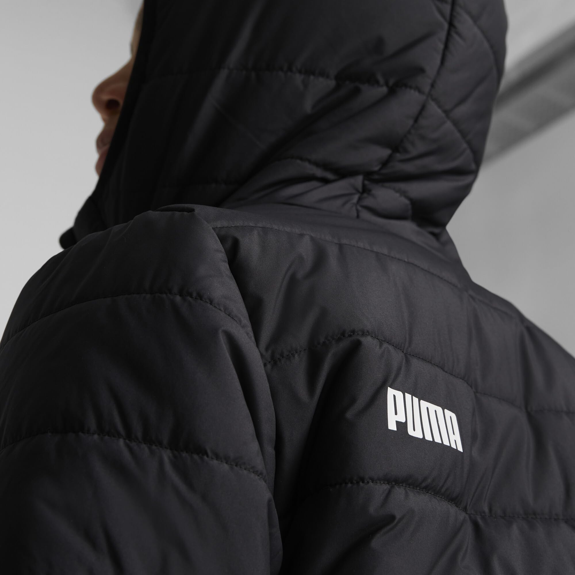 PUMA Wyściełana kurtka Chłopcy Ess Wyściełana Kurtka Z Kapturem