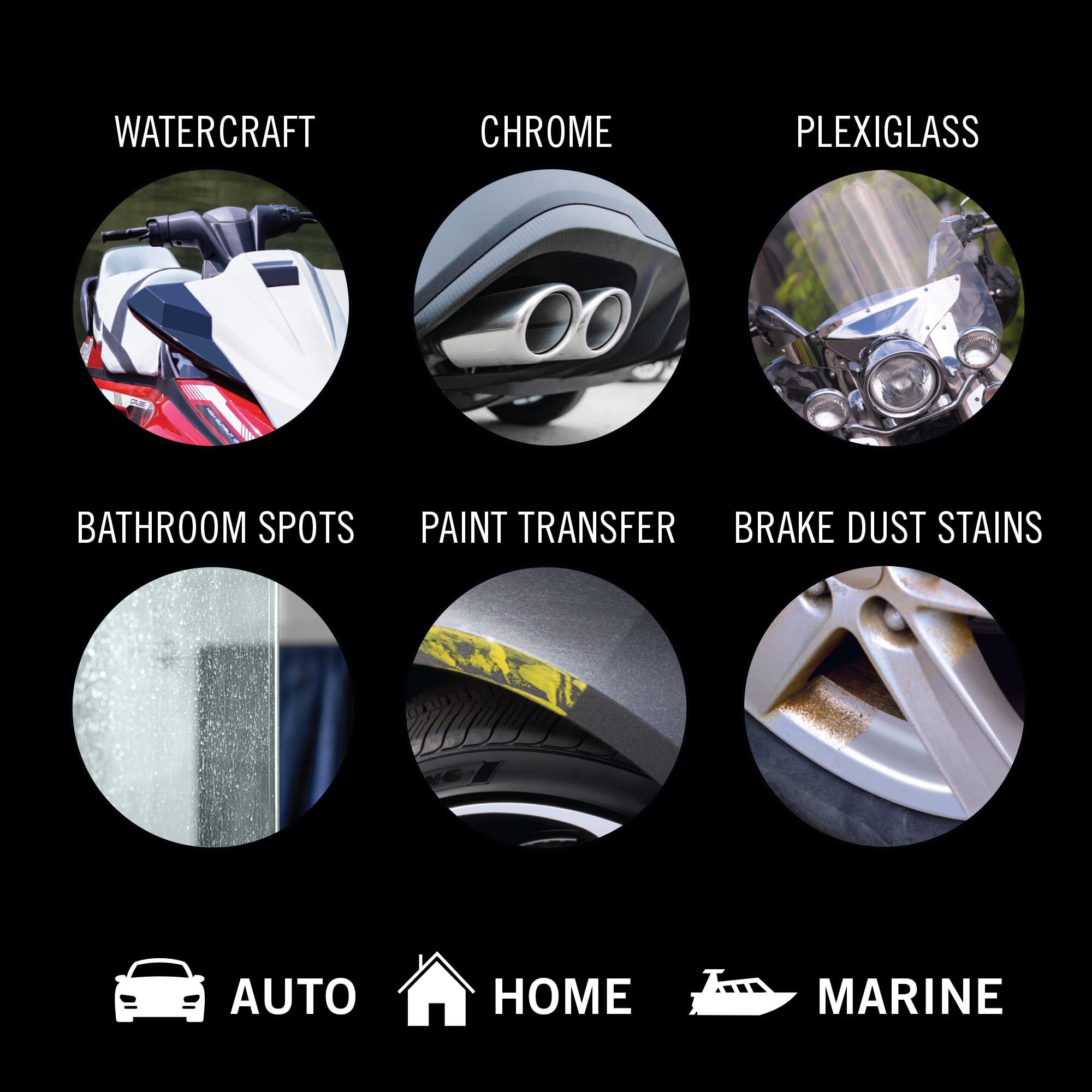 Turtle Wax Renew & Restore Compound Wipes, Light Scratch Remover and Headlight Restoration Kit, Effective Water Spot Remover, For Home, Auto, & Marine Use on Glass, Metal, Plastics & More (Pack of 12) — view 6
