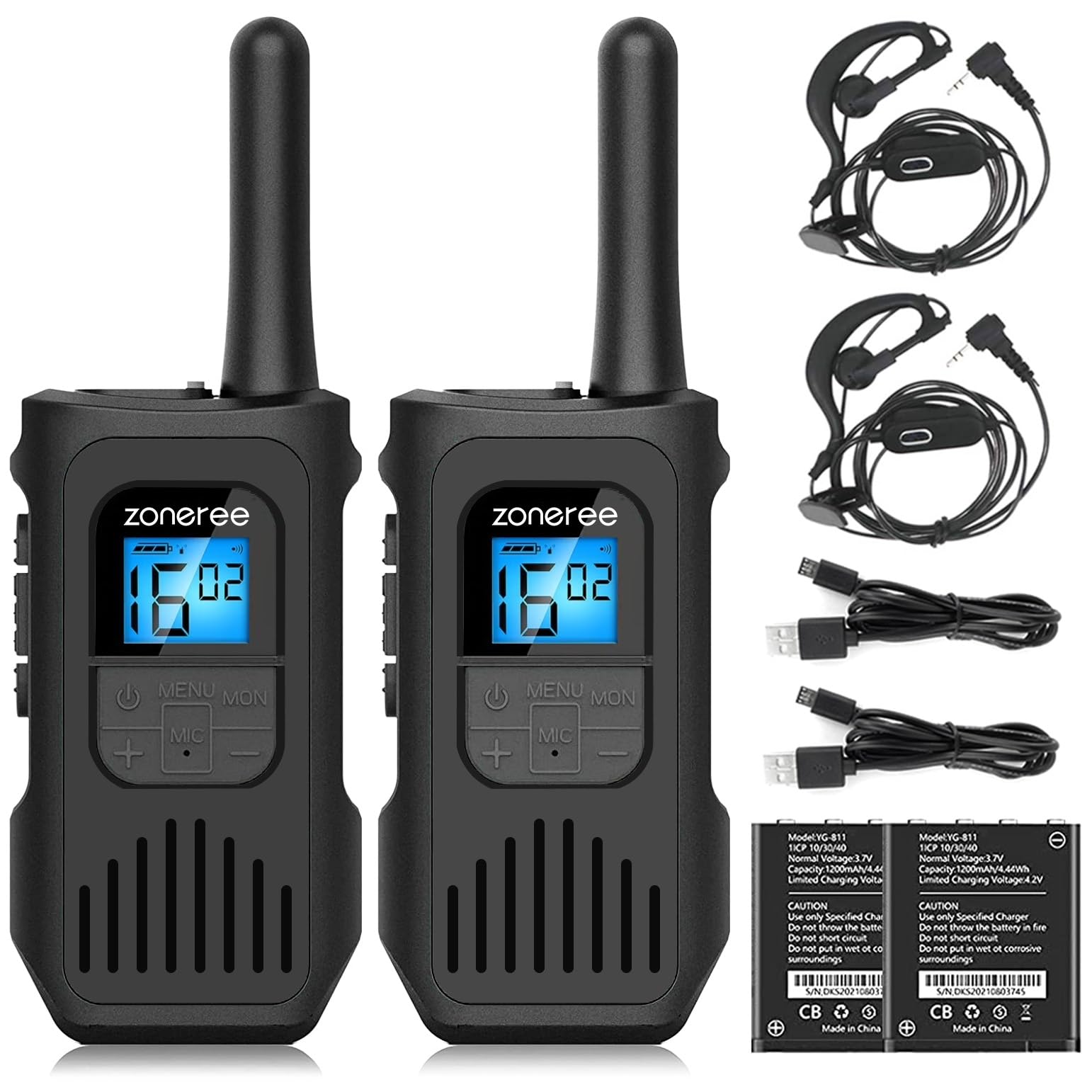 Amazon | トランシーバー 無線機 特定小電力 免許不要 充電式 簡単操作