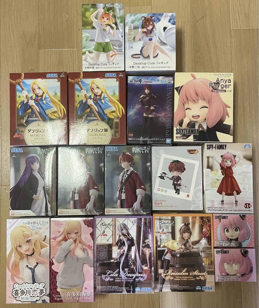 美少女フィギュア　29体セット　五等分の花嫁　フリーレン　アルベド　レム マッドハウス × デザインココ 葬送のフリーレン フリーレン&ヒンメル