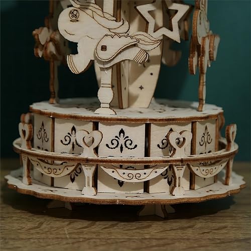 Miniatura 5 de Kits de rompecabezas de madera en 3D modelo troyano, juegos de ingenio y rompecabezas para NavidadCumpleaños, regalos para adultos y adolescentes