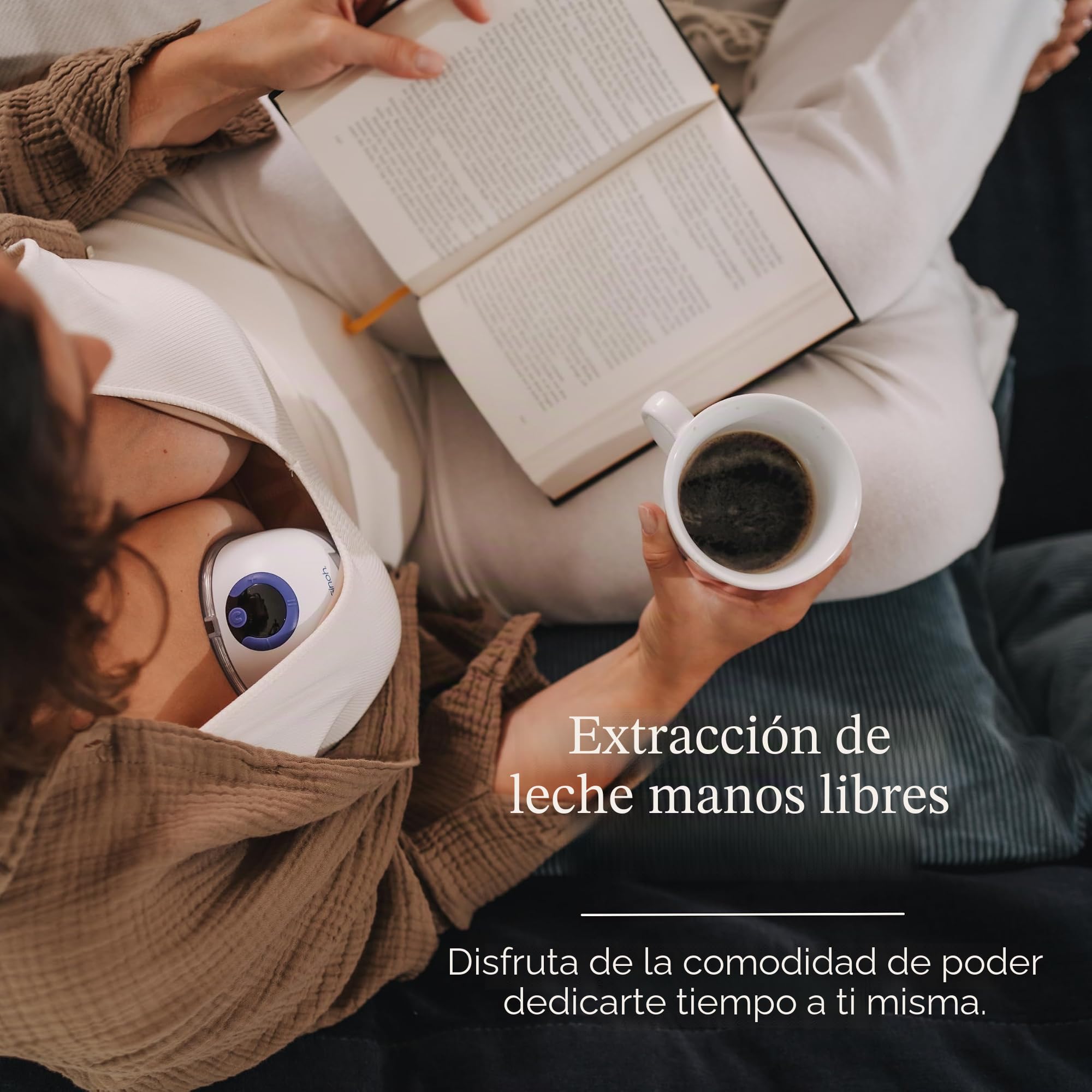 Lansinoh I - Sacaleche doble manos libres