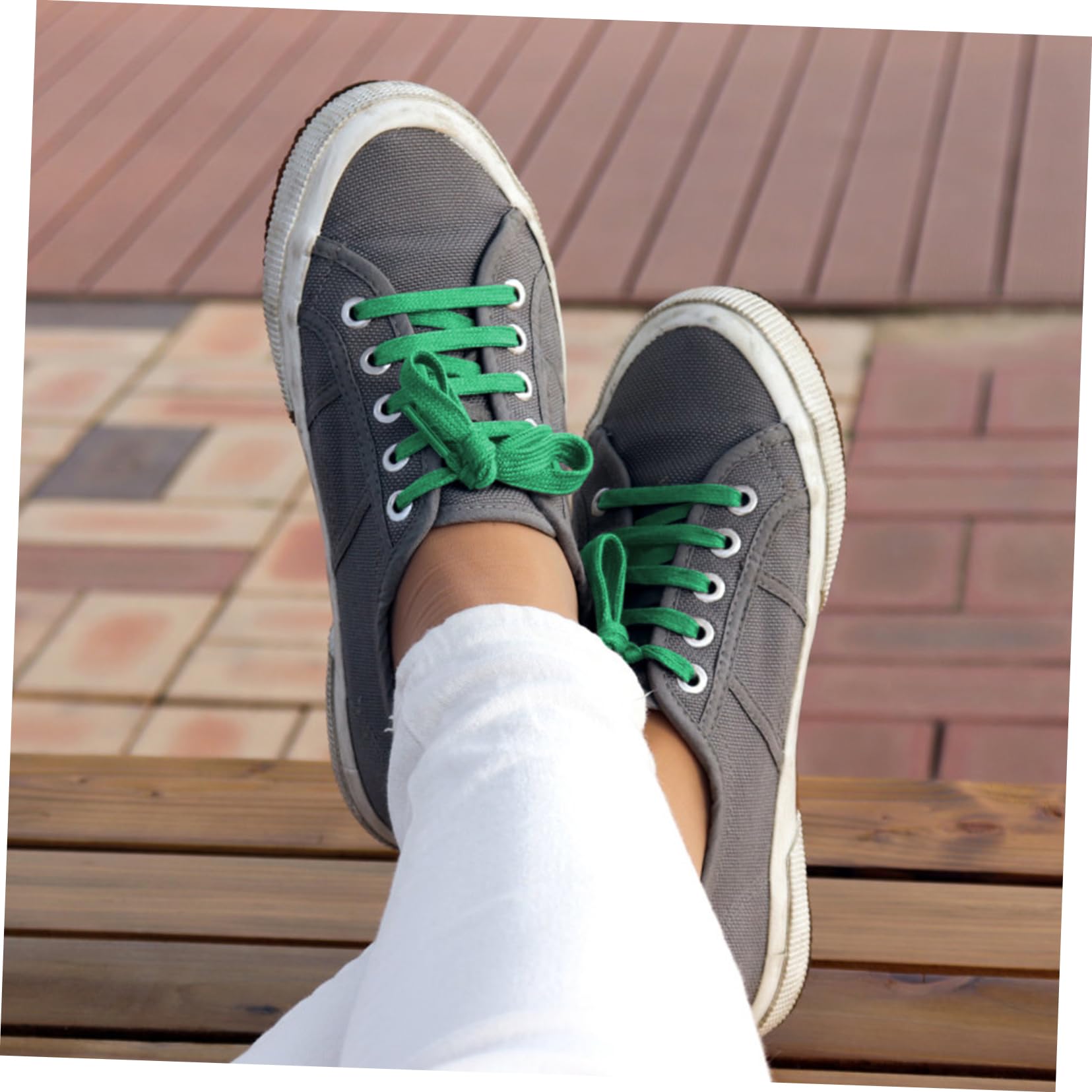 Ipetboom 12 Paia Stringhe Piatte Coloratper Scarpe Sportive e Casual per Sneakers