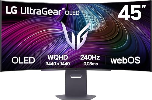 LG UltraGear™ 45GX90SA-B Ecran PC Gaming Incurvé 45" - da…