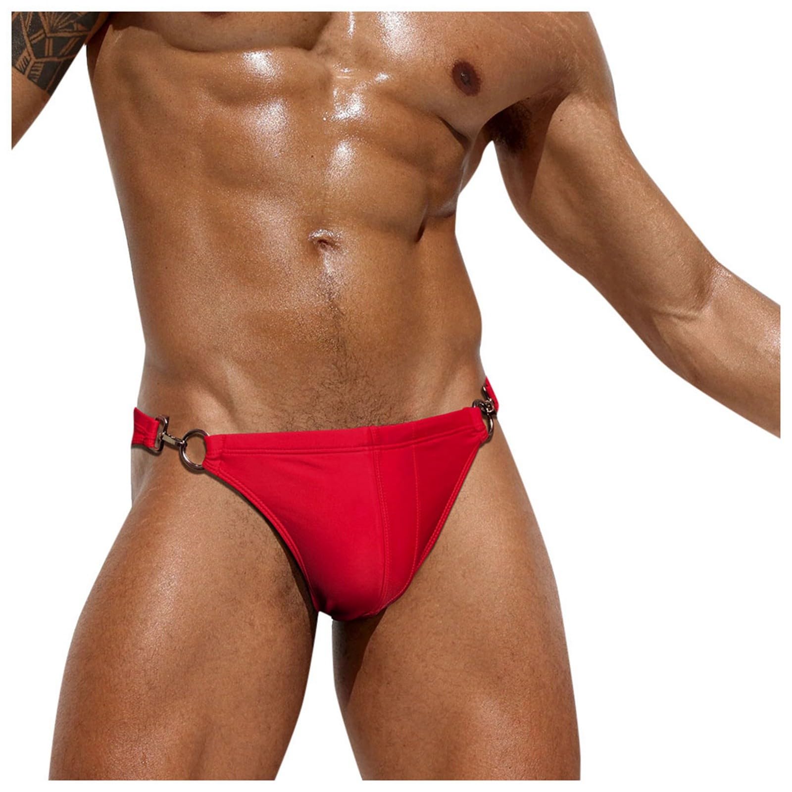 Badeshorts Herren Badehose Schwimmshorts Eng Anliegende Swimming Briefs Sportliche Atmungsaktiv Badehosen Für Swim Trunks Elastisch Board Shorts Wasserabweisend