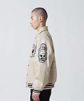 Amazon | [アヴィレックス] VARSITY JACKET TIGER/バーシティ