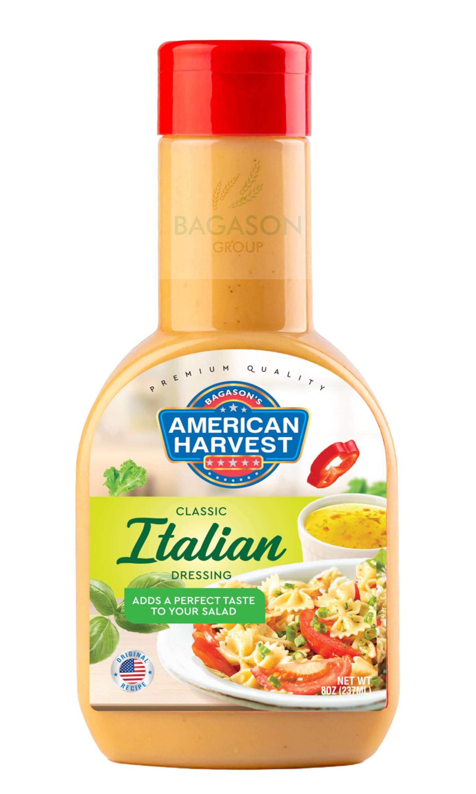 American Harvest Classic Italian Salad Dressing Sauce, 237 ml