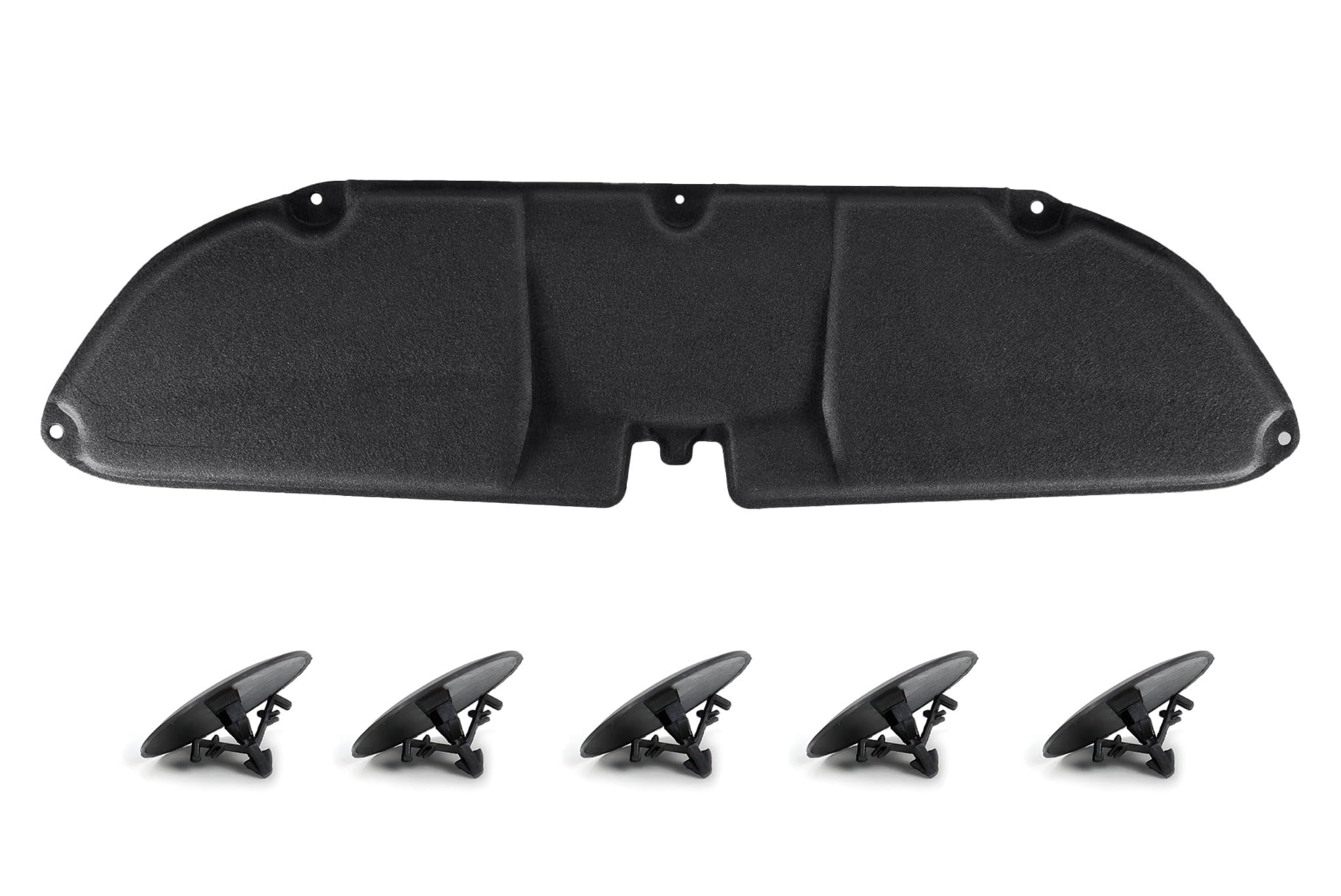 GEPCO Dämmmatte Motorhaube Motorhaubendämmung Motorraumdämmung mit Clips kompatibel mit TOYOTA YARIS III XP130 2011-2020 533410D140
