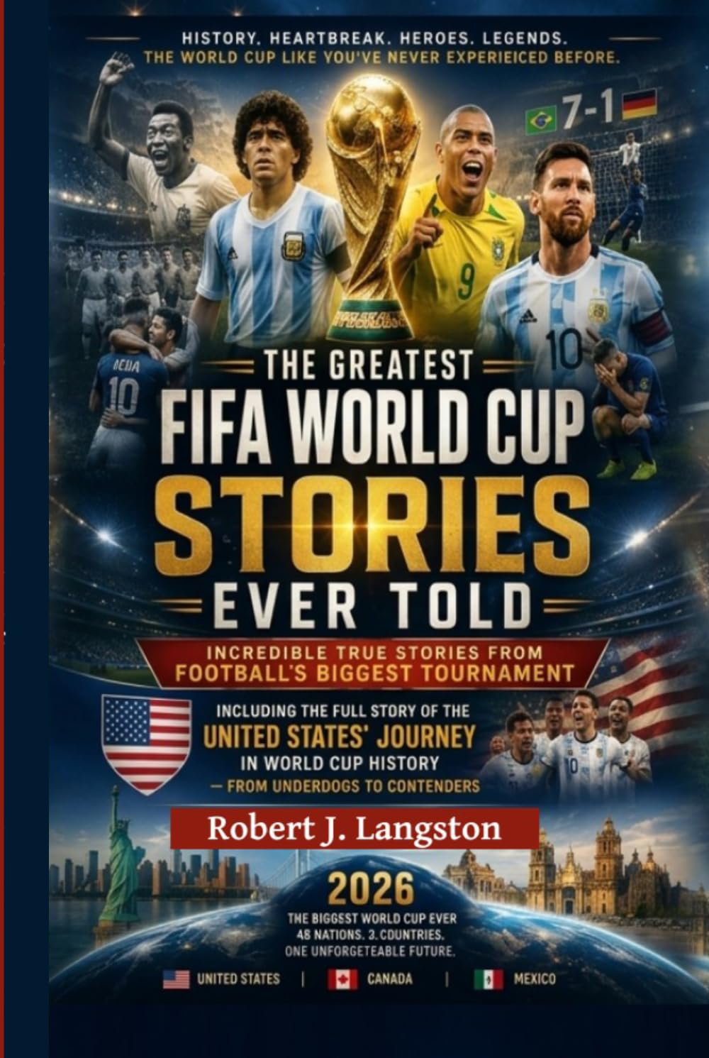 The Greatest FIFA World Cup Stories Ever Told: Incredible True Stories from Football's Biggest Tournament (with Special Coverage of US' History in World Cup)