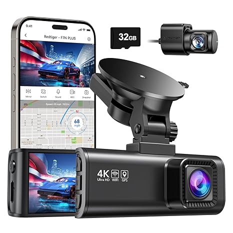REDTIGER F7NP 4K Front and Rear
