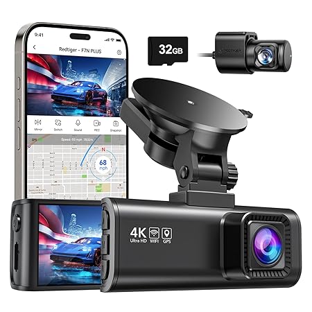 REDTIGER F7NP 4K Dash Cam