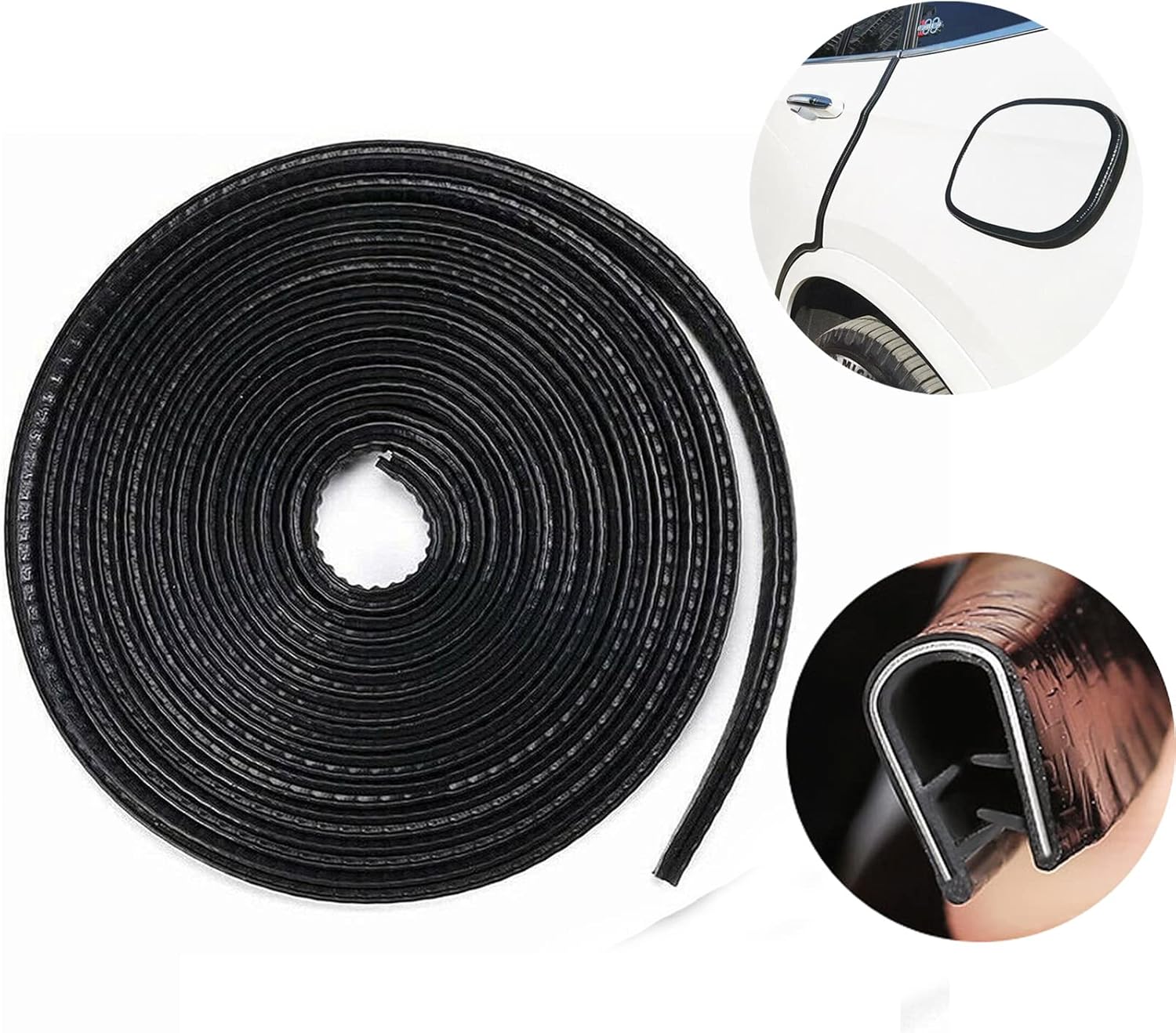 AcbbMNS 33Ft(10M) Car Door Protector Edge Guard U Shape