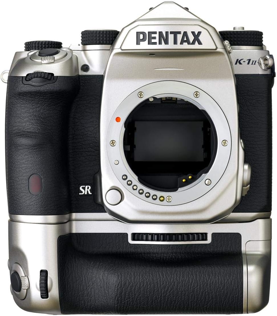 Pentax K-1 Mark II DSLR Camera Body, Limited Silver Edition, with BG-6 Battery Grip