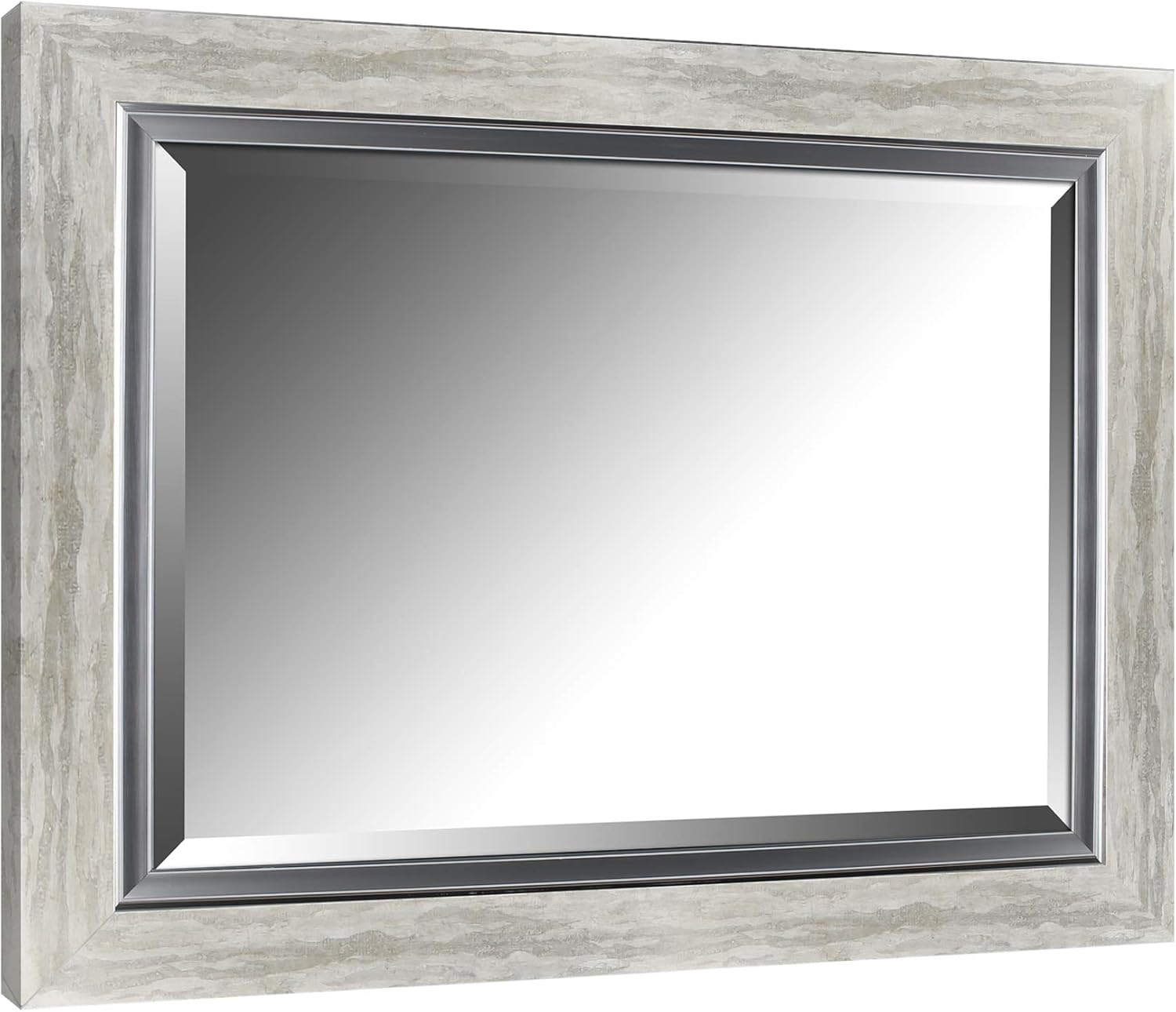 Mirrorize Canada Silver Leaf Gradient Frame With Liner Beveled Mirror Vanity Hallway Bathroom Bedroom 27 25x35 25 Inner Mirror 20x28 Silver Rectangle Large Bevelled Mirror Amazon Ca Home Mirrorize Canada Silver Leaf Gradient Frame With Liner Beveled Mirror Vanity Hallway Bathroom Bedroom 27 25x35 25 Inner Mirror 20x28 Silver Rectangle Large Bevelled Mirror Amazon Ca Home
