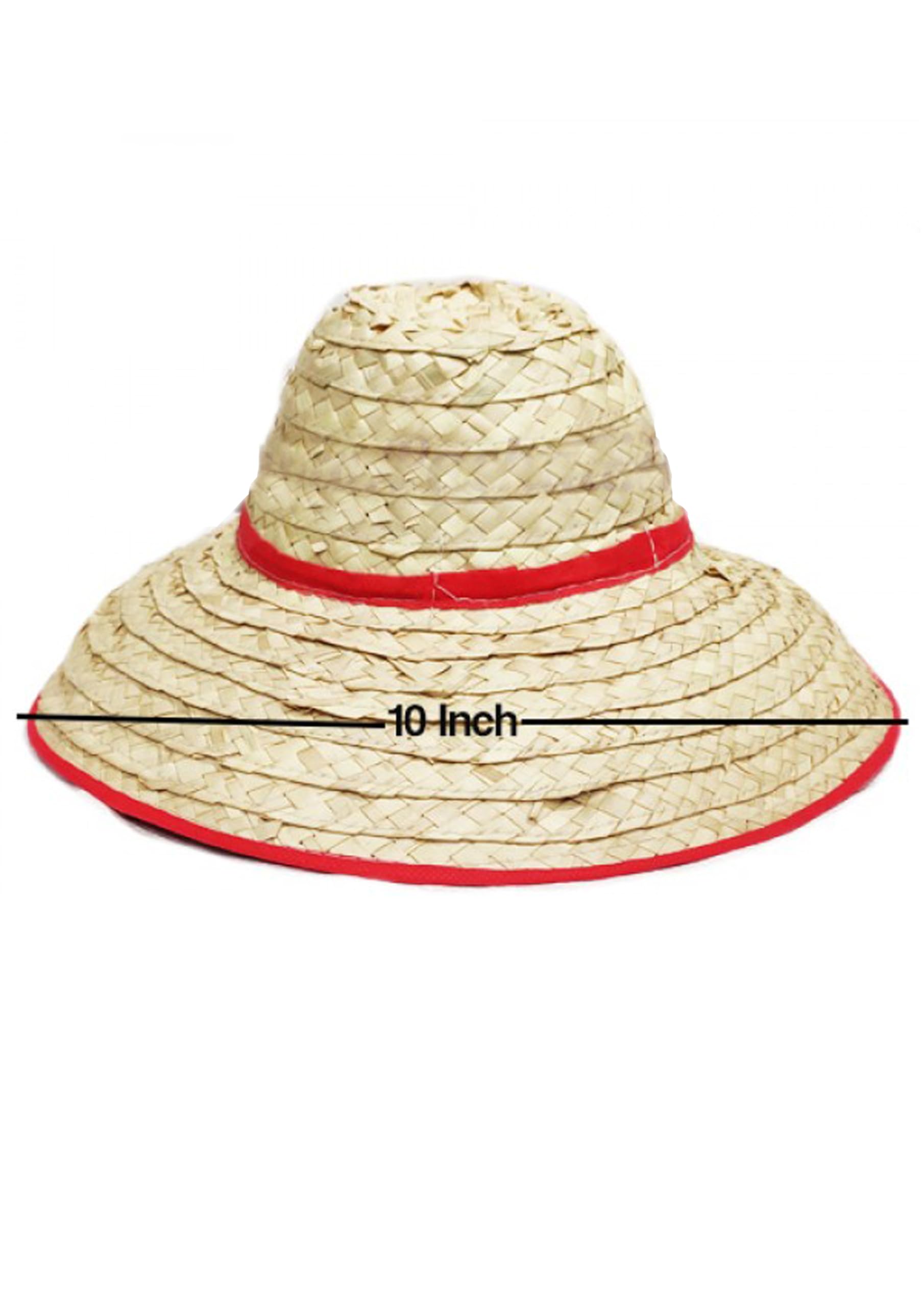 GenericPalm Leaf Kids Hat for Boys and Girls, Summer Sun Protection, 6 to 14 Years, Natural Hand Made hat Pack of 1