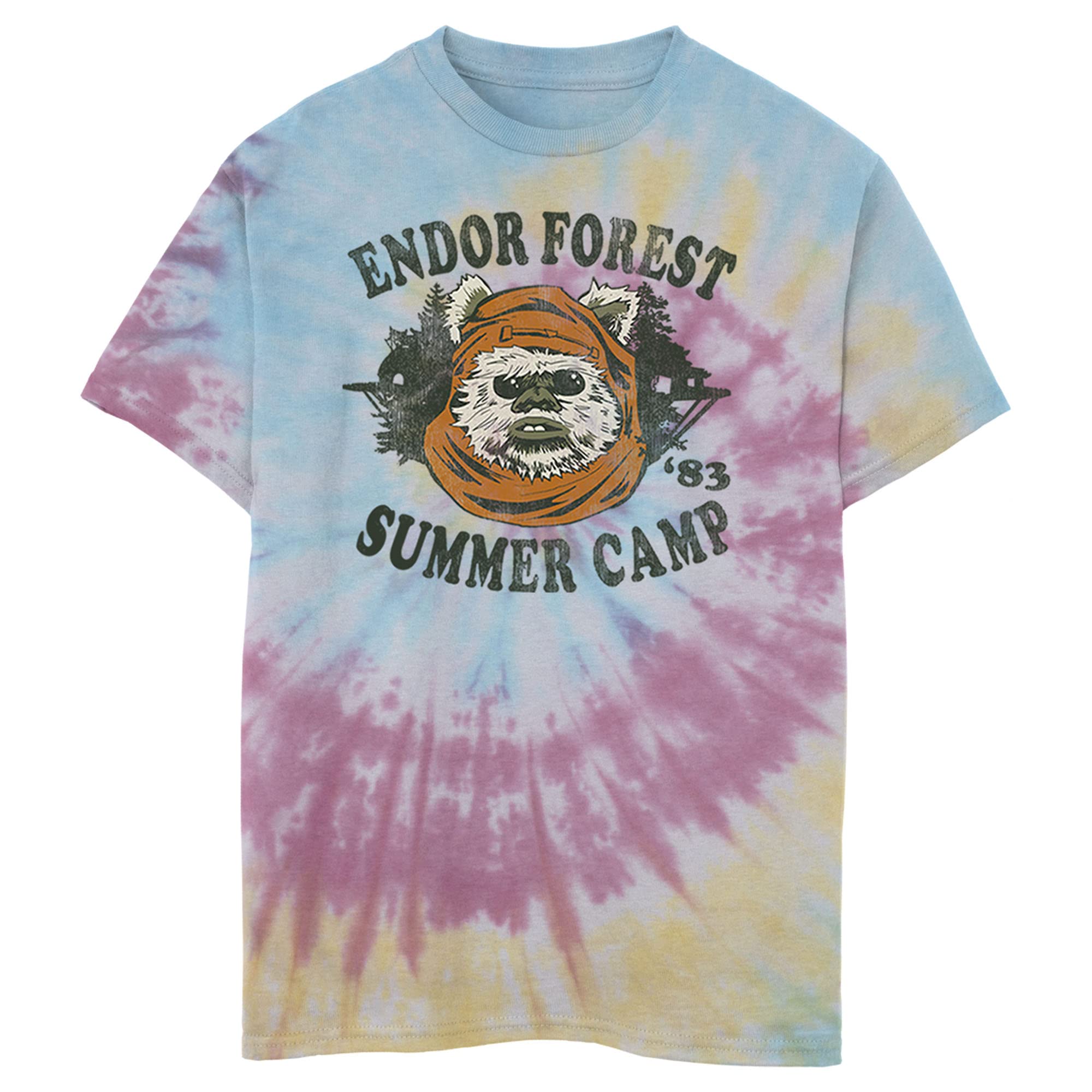STAR WARS Boy's A New Hope Endor Summer Camp T-Shirt