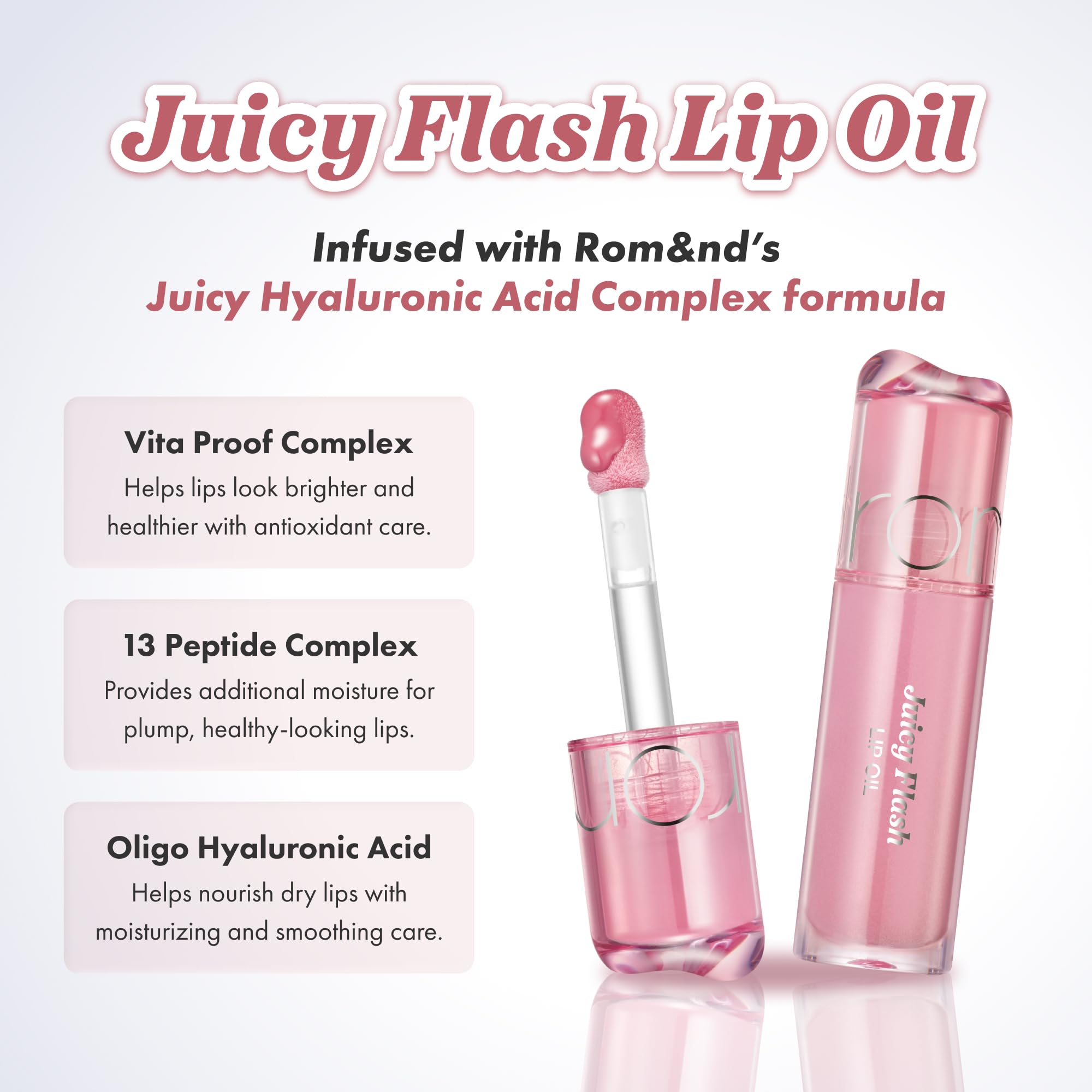 Amazon.com : rom&nd JUICY FLASH LIP OIL 02 BERRY UP​ : Beauty