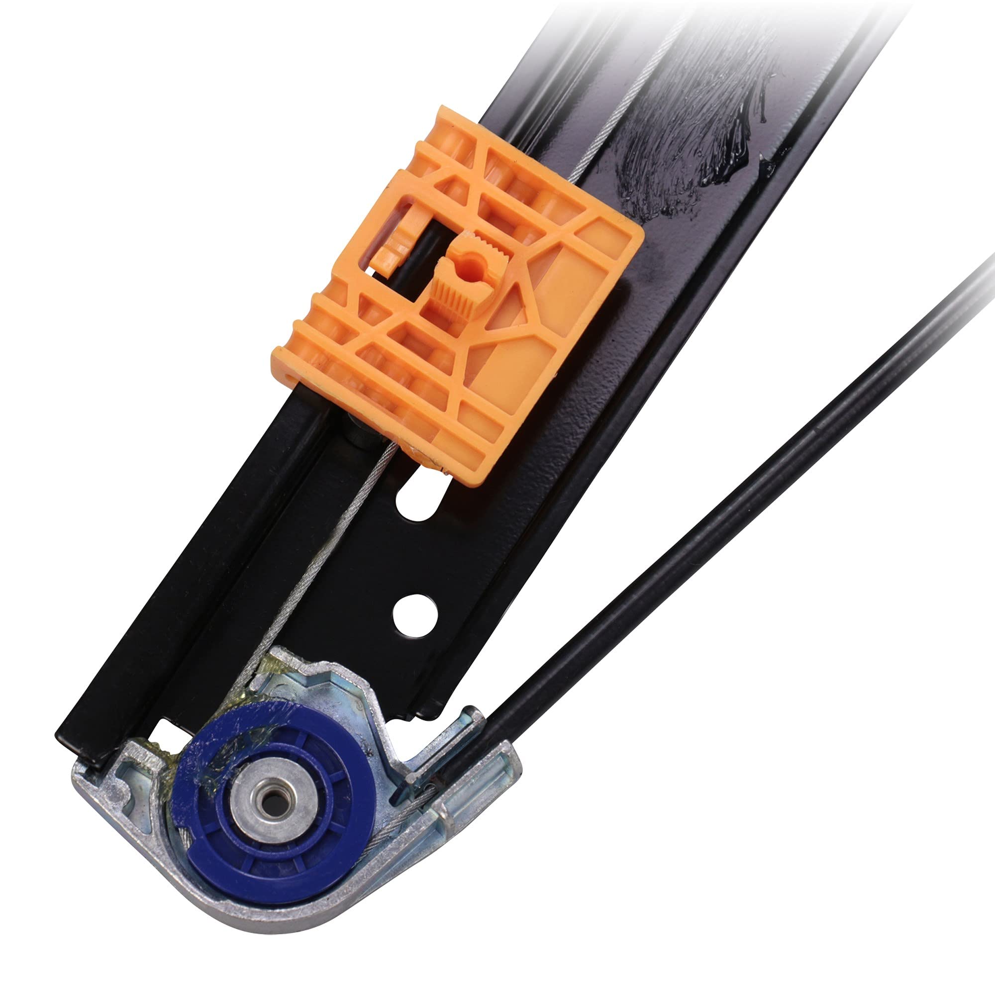 BESTPRICE 1x Elevalunas delantero izquierdo eléctrico sin motor eléctrico Compatible con AUDI A4 B6 (8E2), A4 B6 Avant (8E5), A4 B7 (8EC), A4 B7 Avant (8ED), SEAT EXEO (3R2), EXEO ST (3R5)