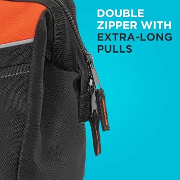 BLACK+DECKER Tool Bag, 12-inch (BDST500001APB)