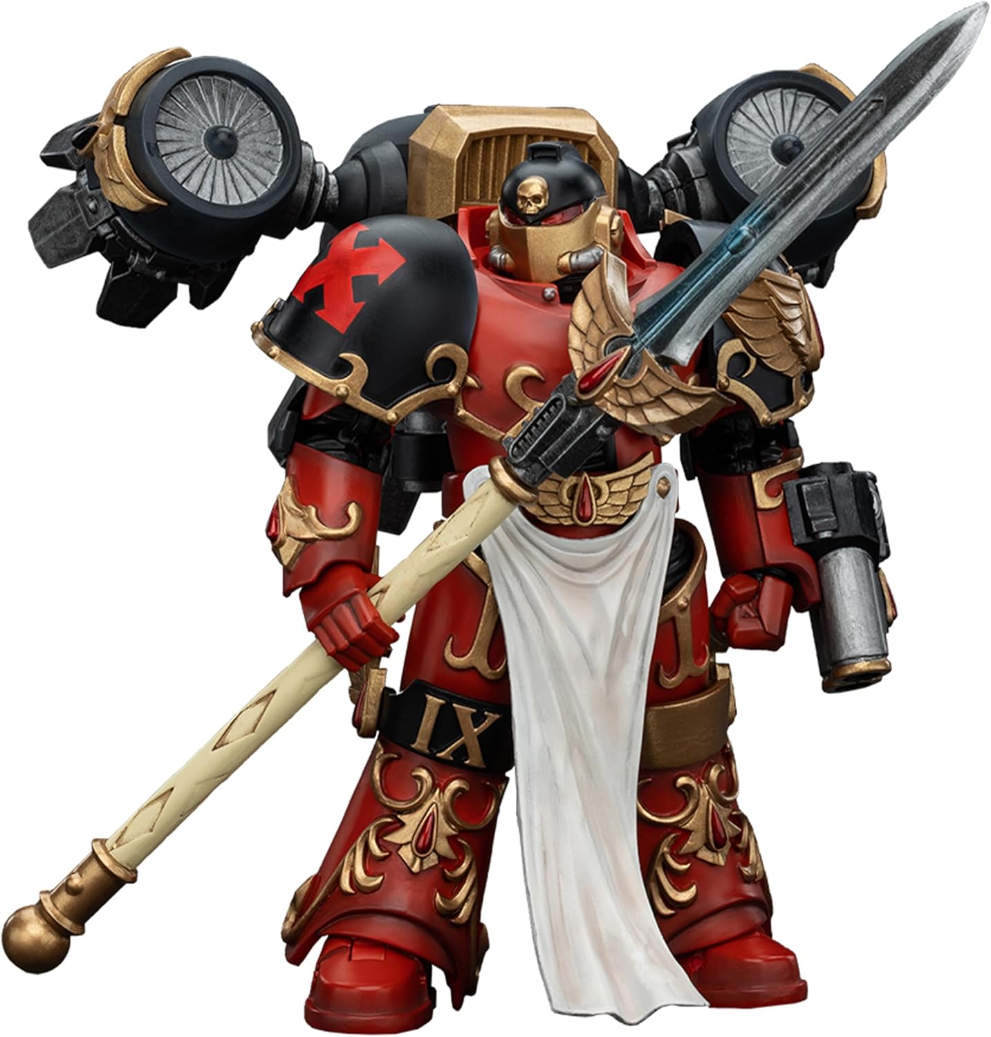 JOYTOY 1/18 Action Figures - Warhammer The Horus Heresy Blood Angels Dawnbreaker Cohort Dawnbreaker 1-5‘’,Classic Character,Collectible,Age 15 and Above