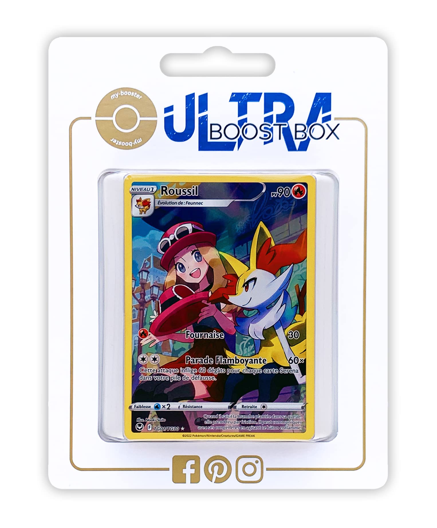 Coffret 10 Cartes Pokémon – Tempête Argentée – TG01/TG30 Full Art Secrète