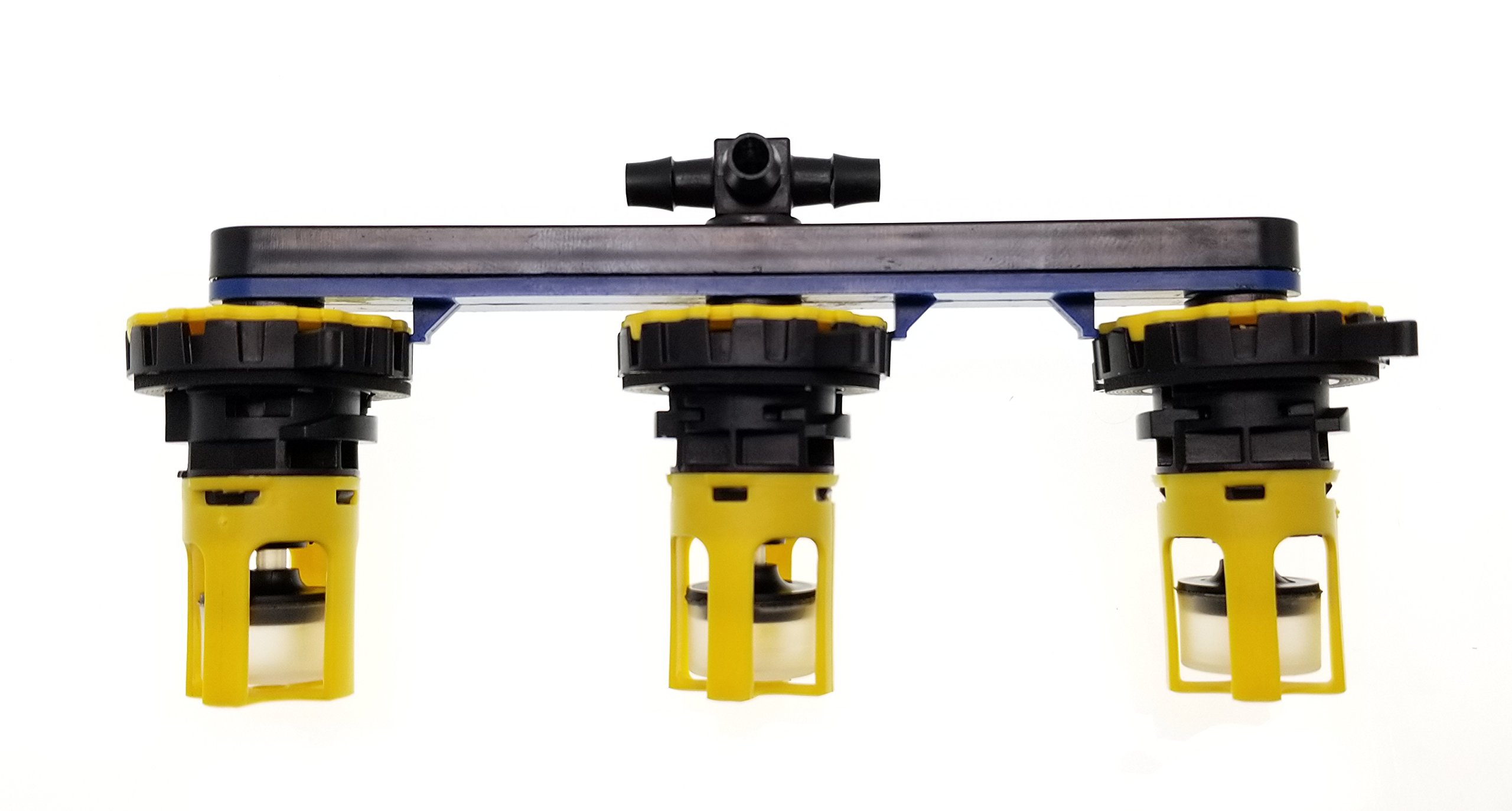 BA-1FT-7G Pro-Fill Manifold with valves 2.7" Spacing 12 or 6 Volt