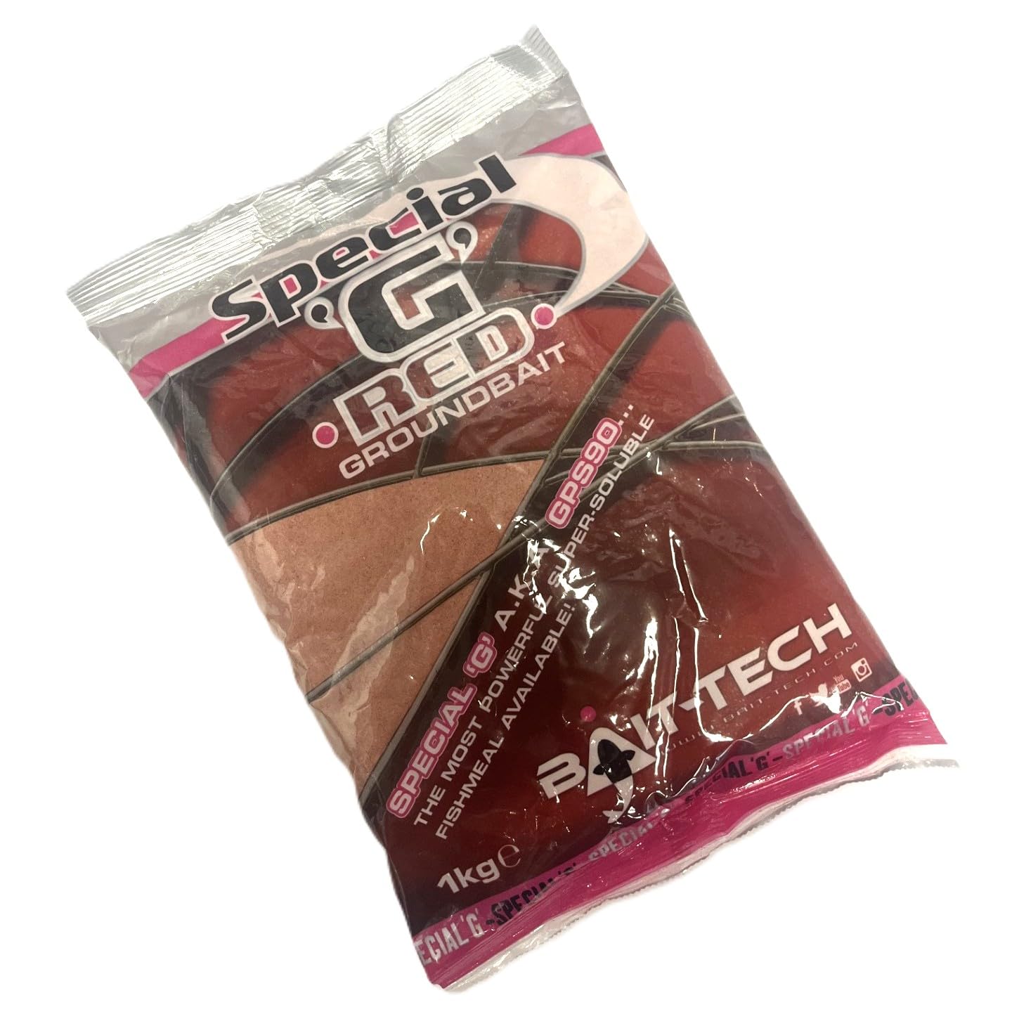 Special G Red Groundbait (1kg) Bait -Tech Fishing Bait